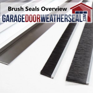 Garage Door Weather Seal - Brush Seals - Overview - Garage Door Weather ...